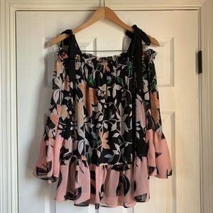 LOFT, off the shoulder blouse